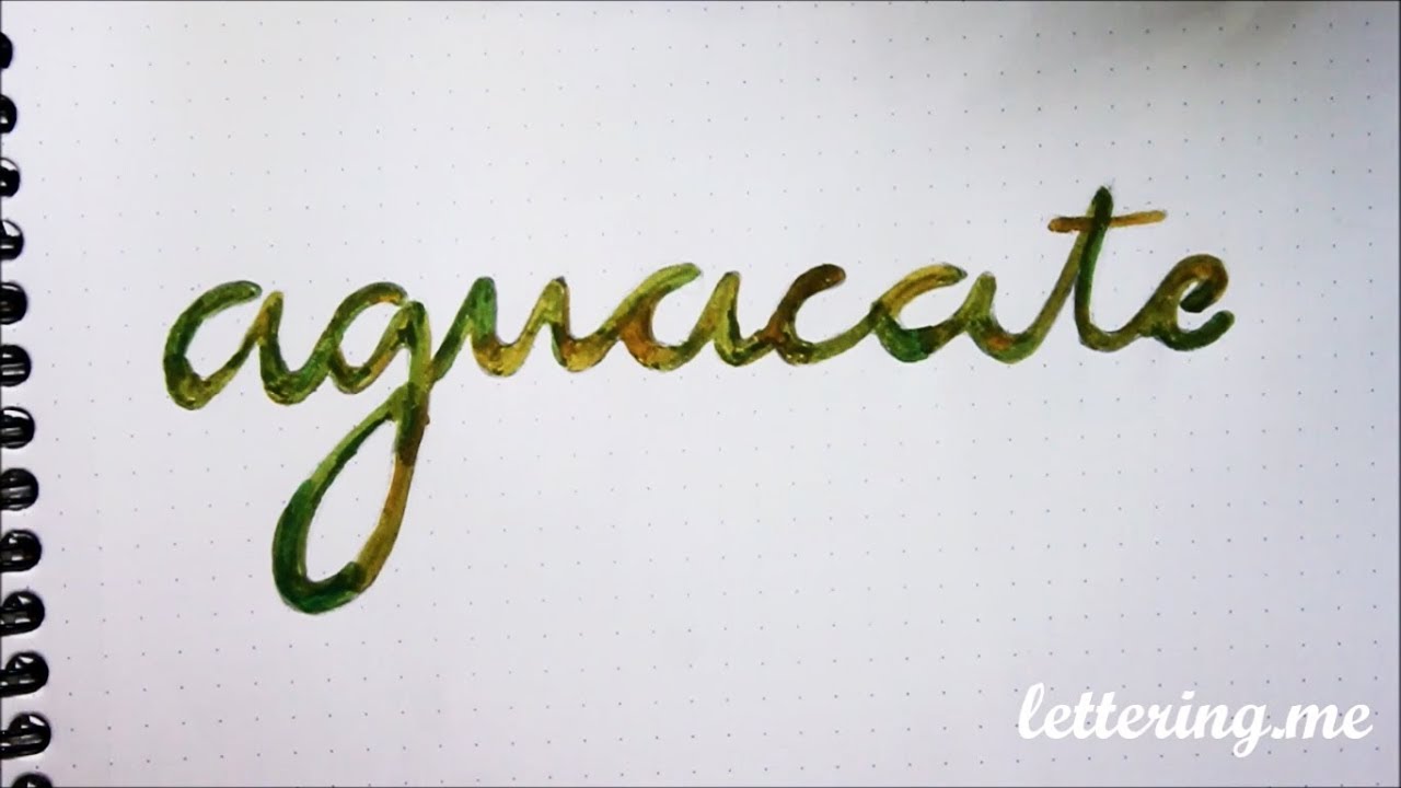 Curso de lettering - Lección 18: Convertir Caligrafía en Lettering ✅