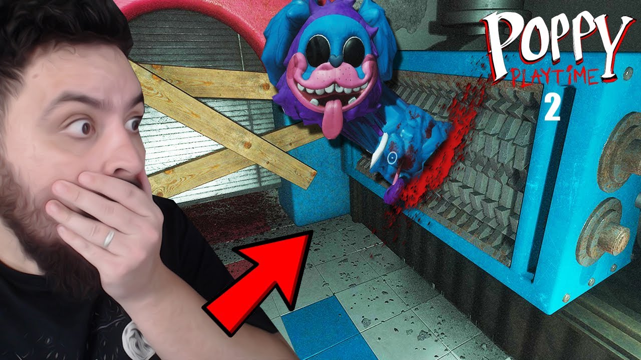 E SE VOCÊ COLOCAR O *PJ LAGARTA PUG* NO MOEDOR DE BRINQUEDOS? ELE MORRE? - Poppy Playtime CAPITULO 2