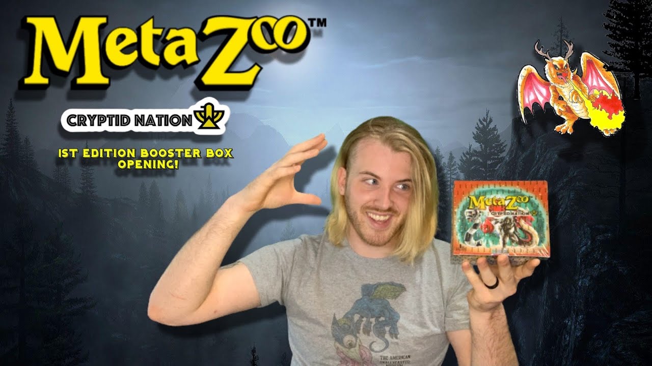 MetaZooDrew: MetaZoo Cryptid Nation 1st Edition Booster Box Opening!