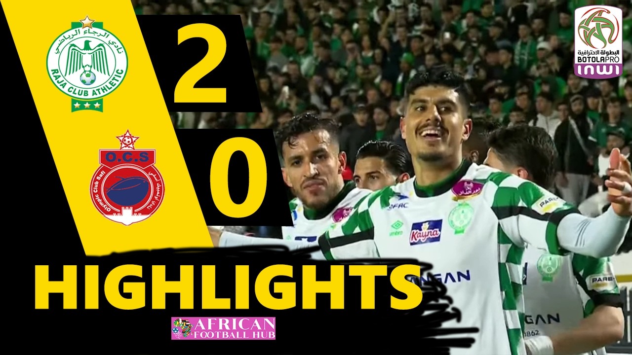 Raja Casablanca vs Olympic Safi Highlights 🔥 Morocco Botola Pro 2025/2026