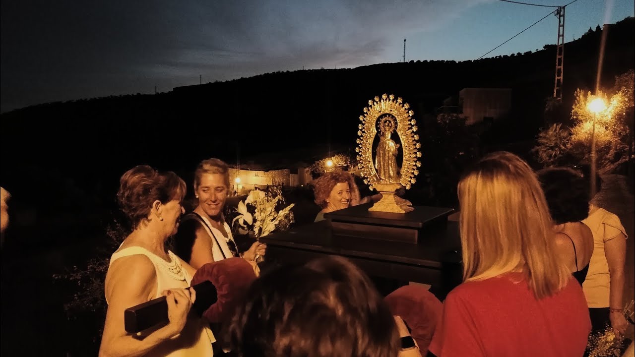 Subida a la Ermita 2022. Virgen de la Salud, Patrona de Ítrabo.