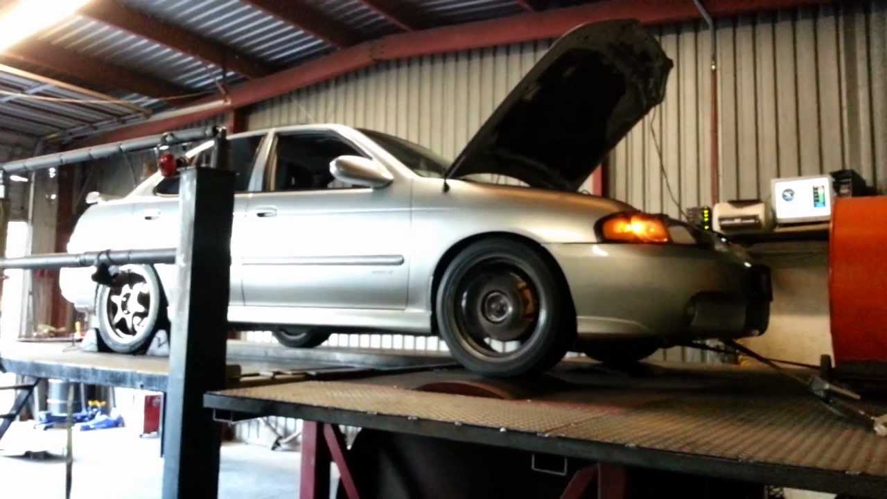 2003 Nissan Sentra SER Spec V Dyno Run 1