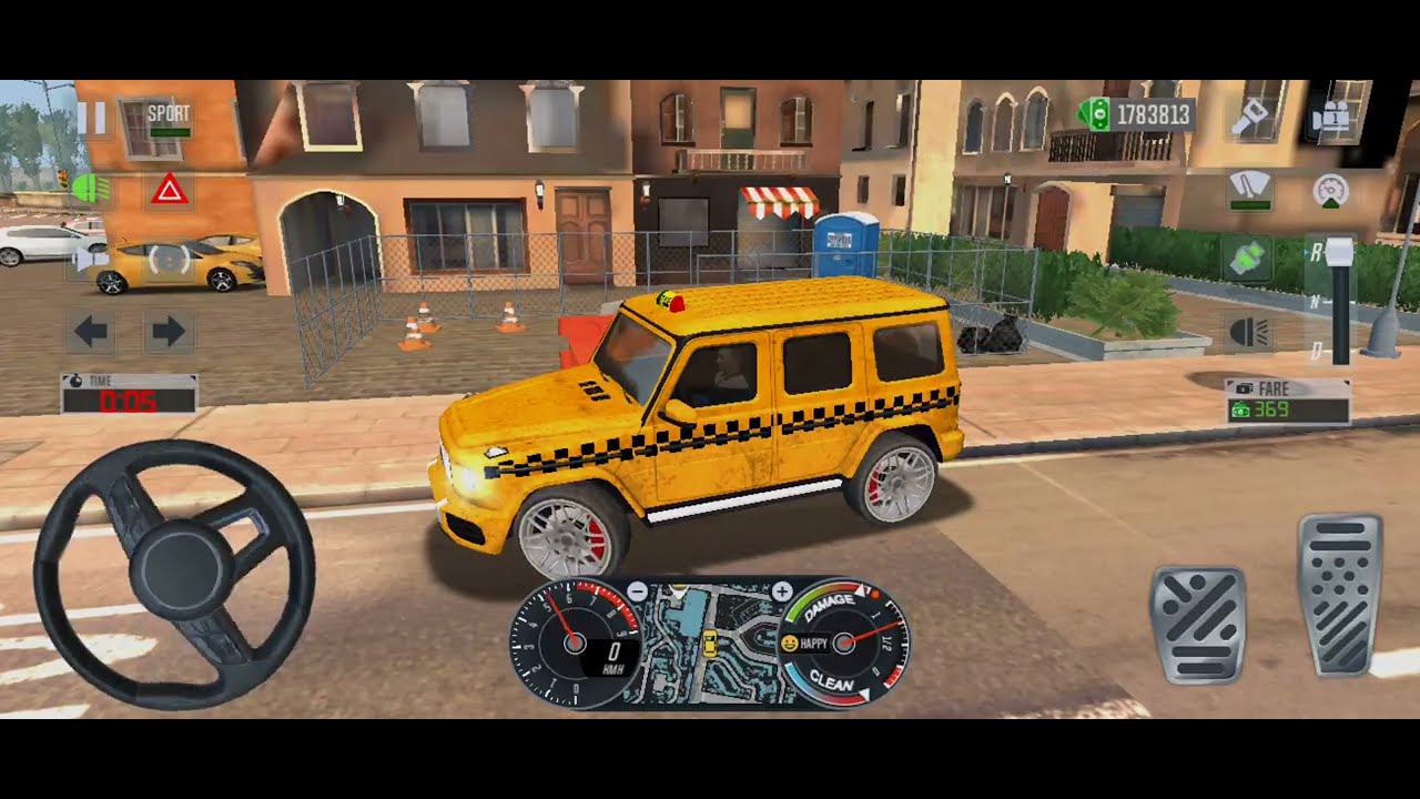 G Wagon Taxi driving. Taxi Sim 2022 Evolution