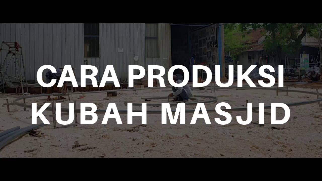 Cara membuat kubah enamel, rangka laba-laba