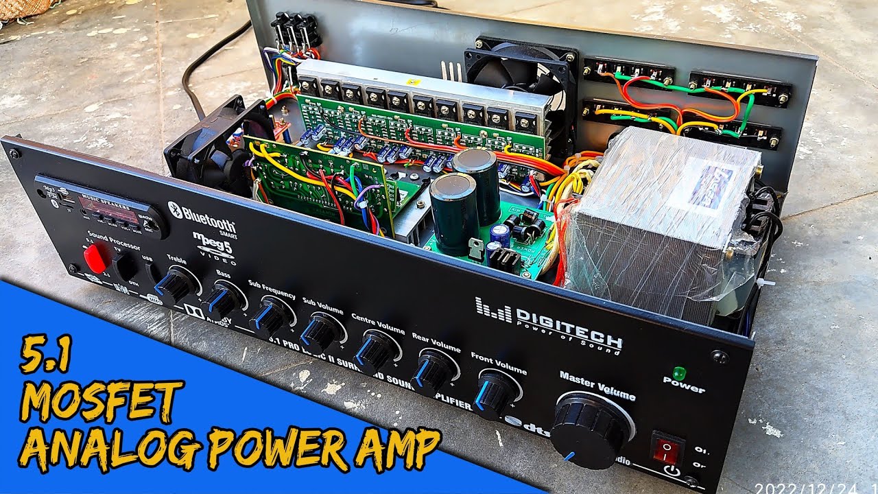 Jbl support  Mosfet 5.1 Power  Amplifier  For Home  Use / M-200 power amp only 7990rs
