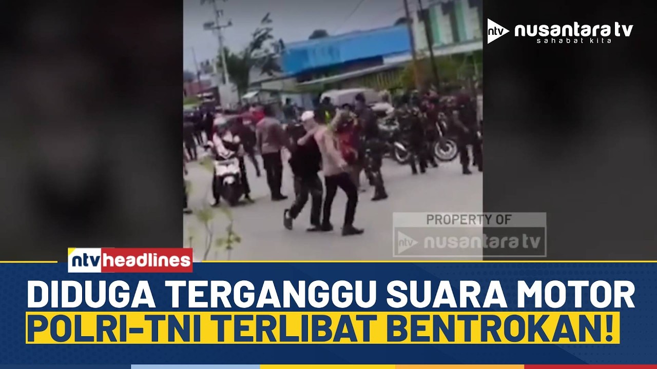 [LIVE] Insiden Bentrokan Polri vs TNI di Papua Selatan, 2 Polisi Luka-luka | NTV HEADLINES