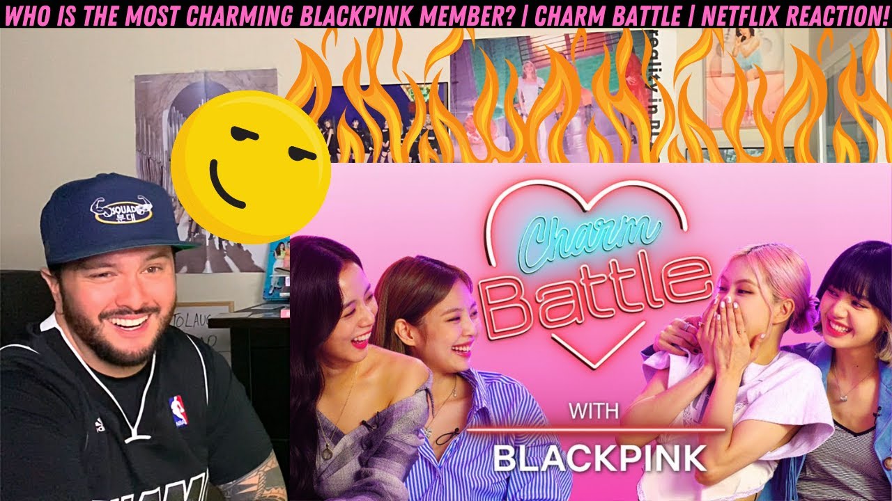 Кто самая очаровательная участница BLACKPINK? | Битва очарования | Реакция Netflix!