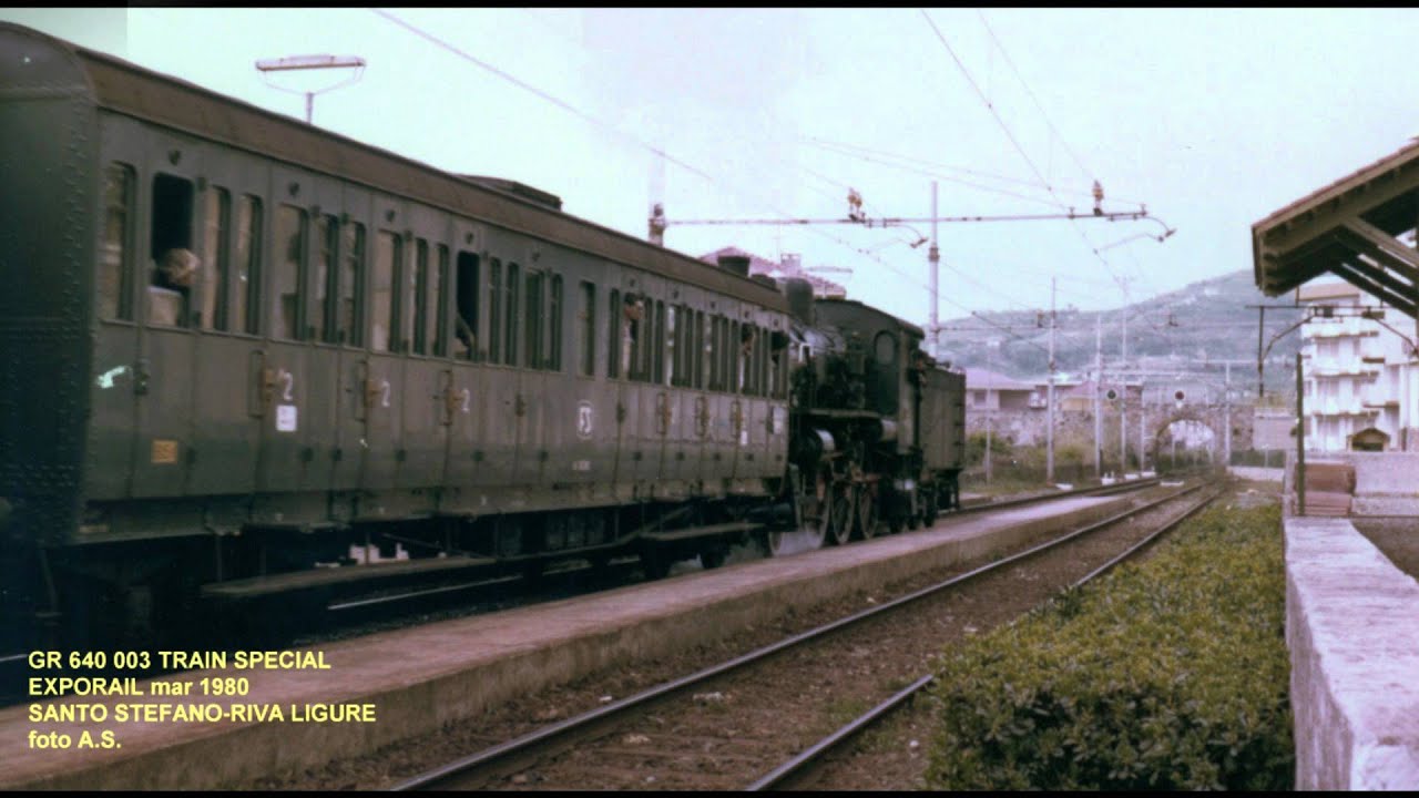 LINEA SAVONA VENTIMIGLIA ANNI '70 '80 '90 - TRENI SPECIALI