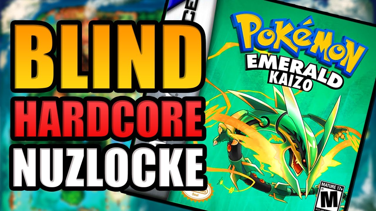 I Tried Playing Emerald Kaizo Blind for Charity! (No calcs, No docs)