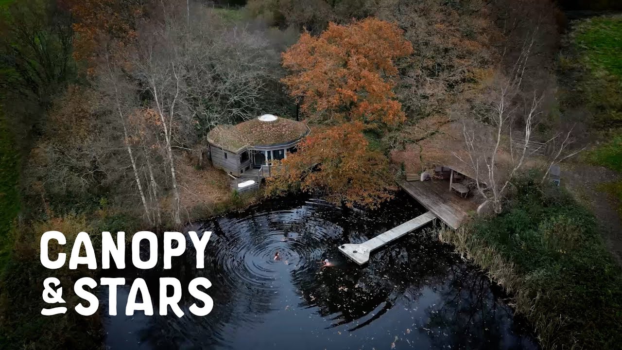 At the Pond - Canopy & Stars | Cabin in Somerset