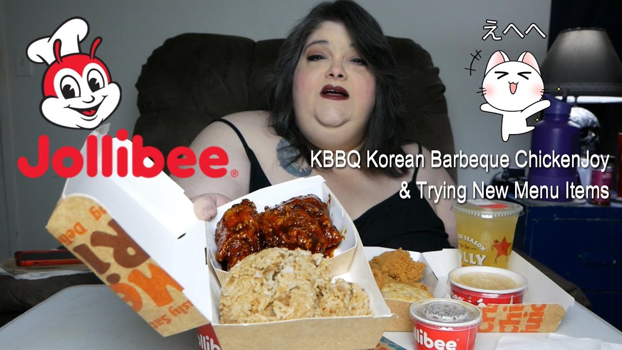 KBBQ ChickenJoy & Trying New Menu Items from Jollibee