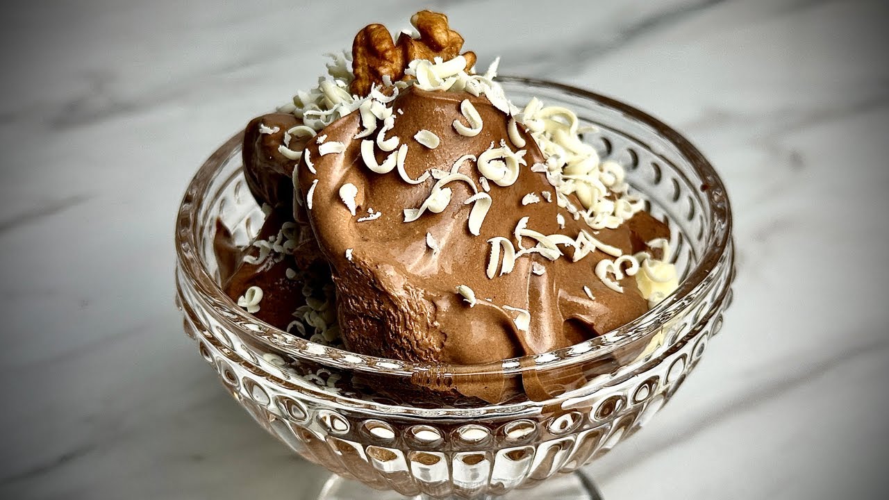 САМОЕ ЛУЧШЕЕ шоколадное мороженое! ВСЕГО 3 ингредиента