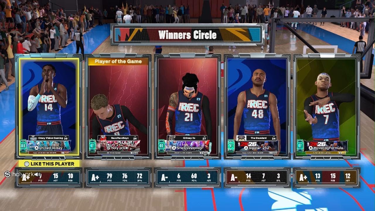 NBA 2K26 MyCAREER: Ep.101: Dropping A  Triple-Double In The REC!