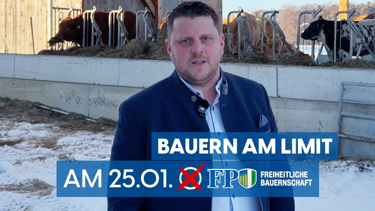 MERCOSUR, EU-Bürokratie und Bauernkampf - Stefan Taucher fordert Fairness für die Landwirtschaft