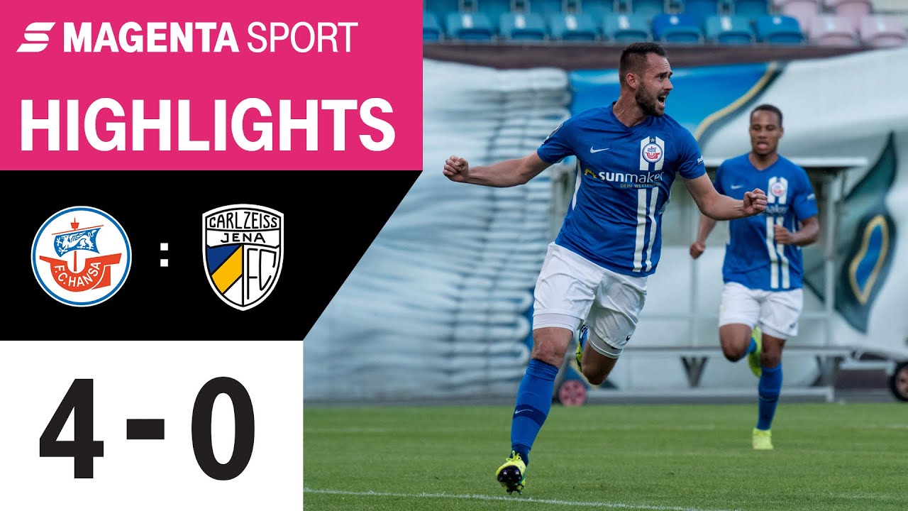 Hansa Rostock - FC Carl Zeiss Jena | 33. Spieltag, 2019/2020 | MAGENTA SPORT
