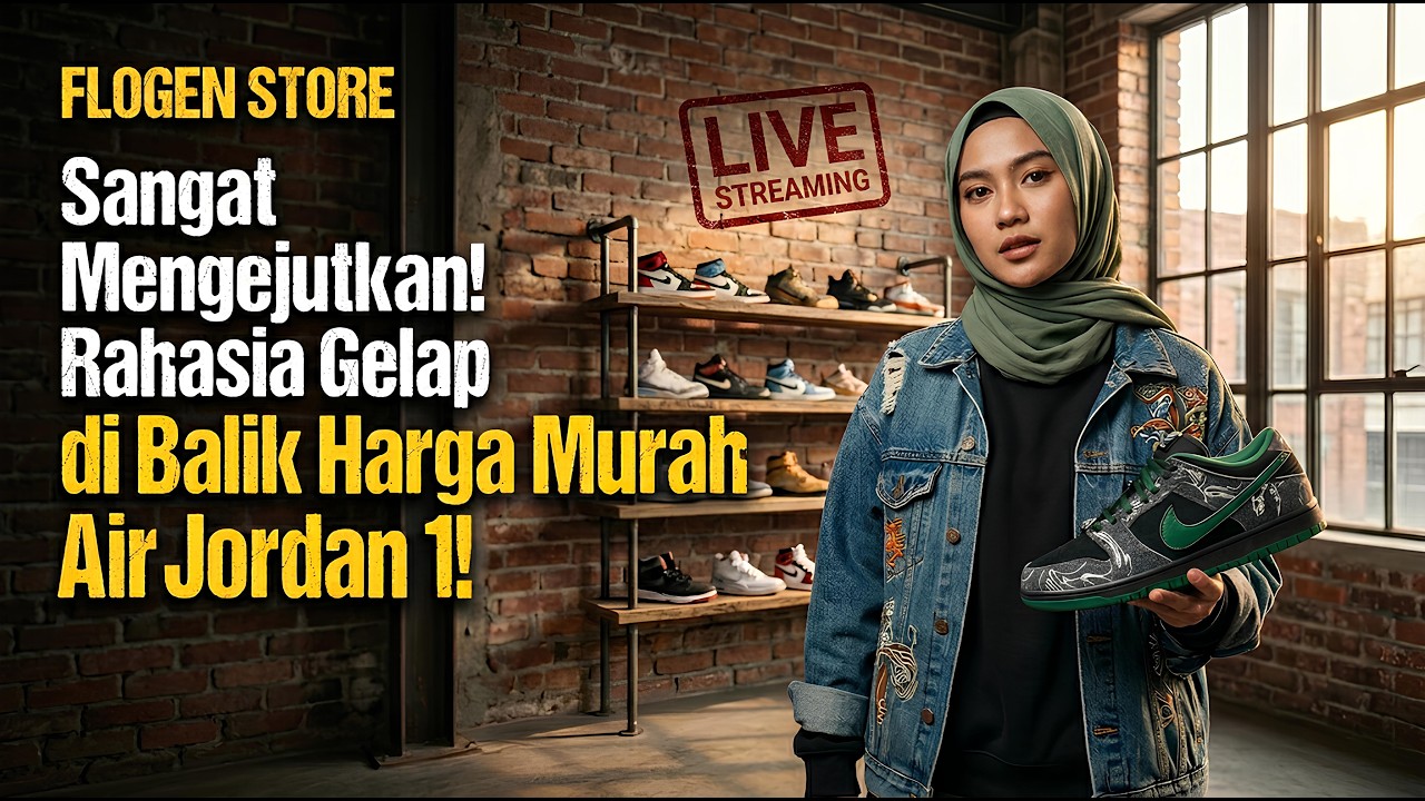 Sangat Mengejutkan! Rahasia Gelap di Balik Harga Murah Air Jordan 1!  Part 2 Part 2