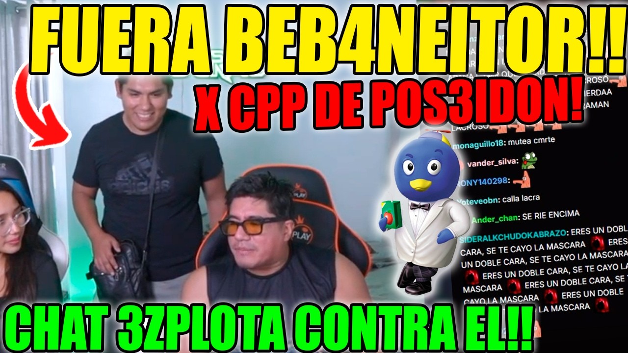 😠CHATT ASAO CON SIDERAL Y BEB4NEITOR!! PIDEN DISCULPAS POR TRAER AL GR1NG0!!😂