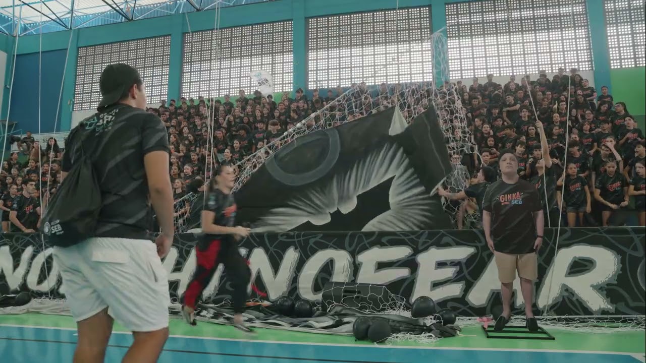 TORCIDA EQUIPE PRETA - GINKA SEB 2025 - A MAIOR GINCANA ESCOLAR DO BRASIL