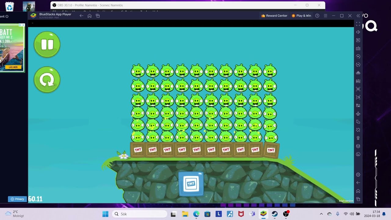 Screaming Pigs But Its Bad Piggies Prototype Version 0.1.3