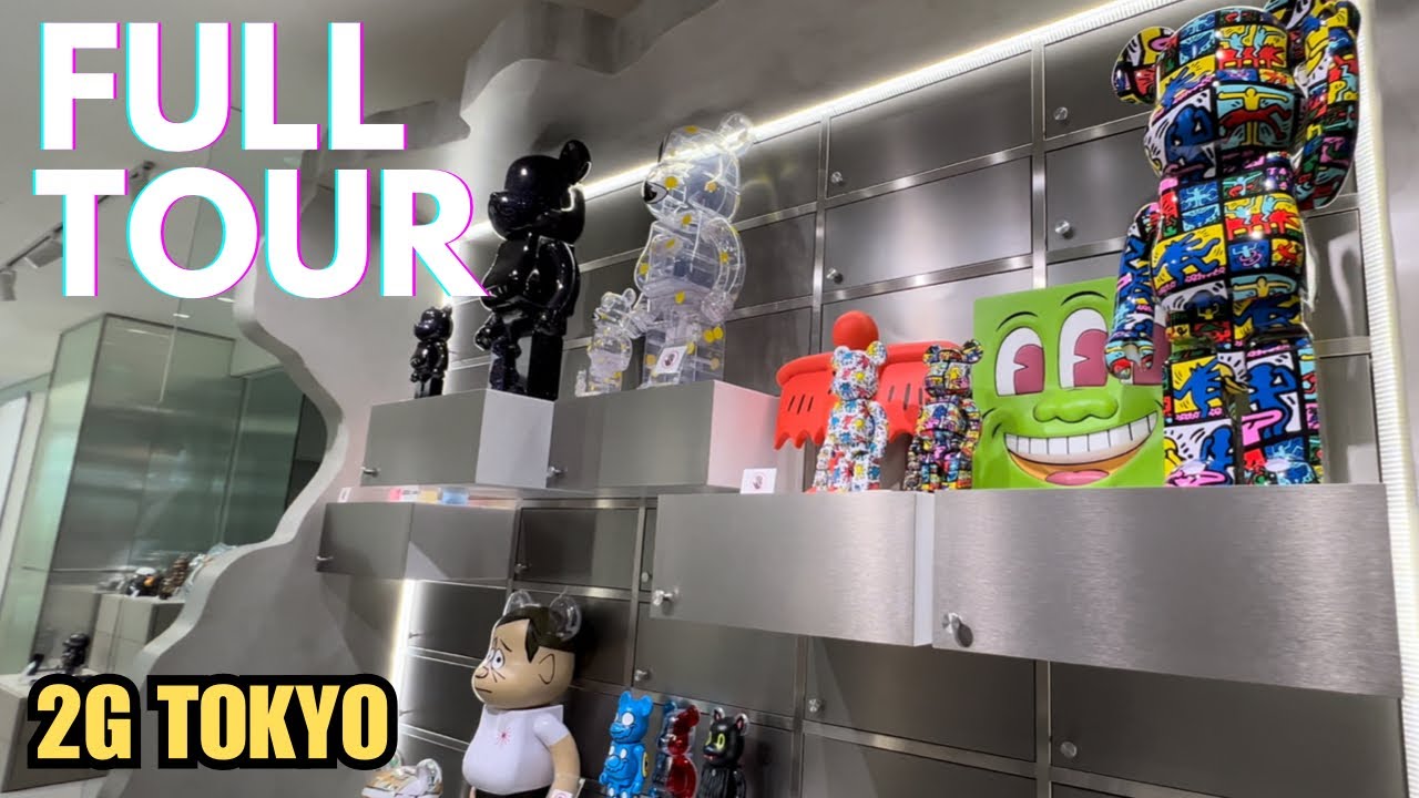 BEST Bearbrick Shop in Tokyo | FULL TOUR 2G TOKYO (MEDICOM TOY) Parco Shibuya Japan
