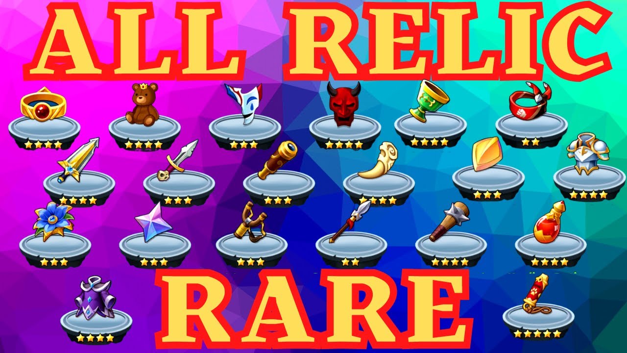ARCHERO: ALL RARE RELIC! BOOST RARE RELIC