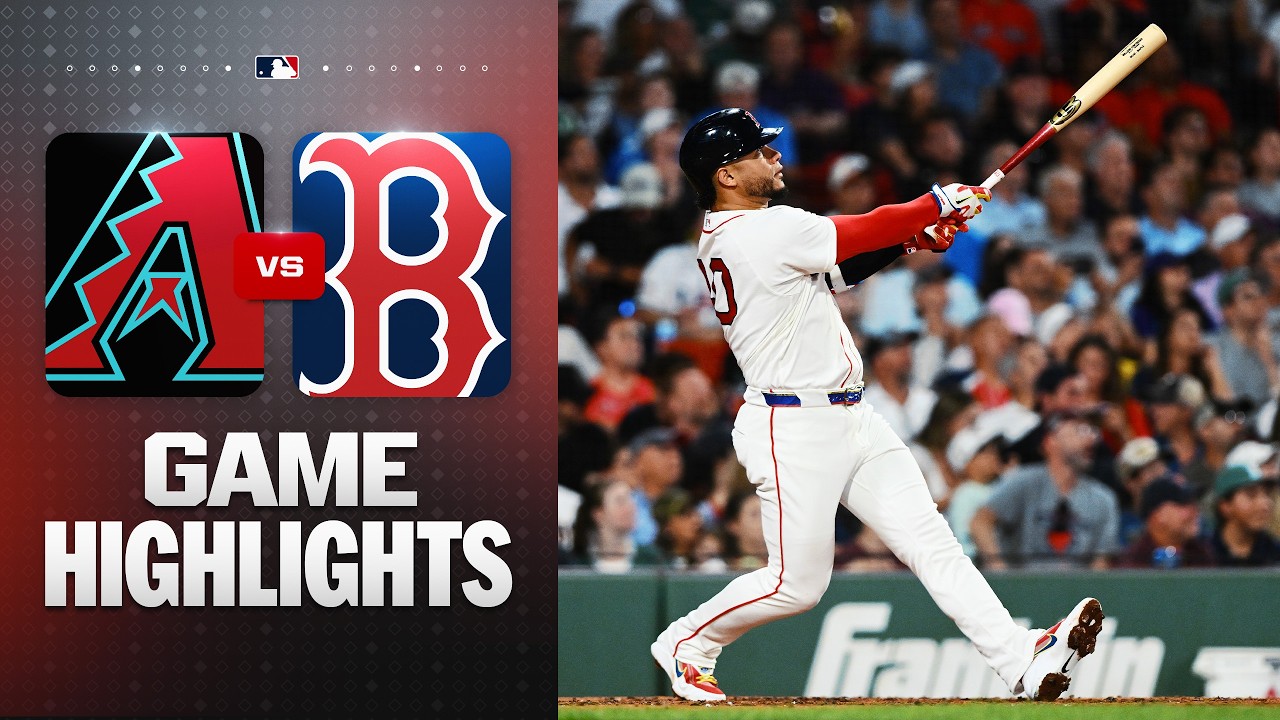 D-backs vs. Red Sox Game Highlights (8/17/26) | MLB Highlights