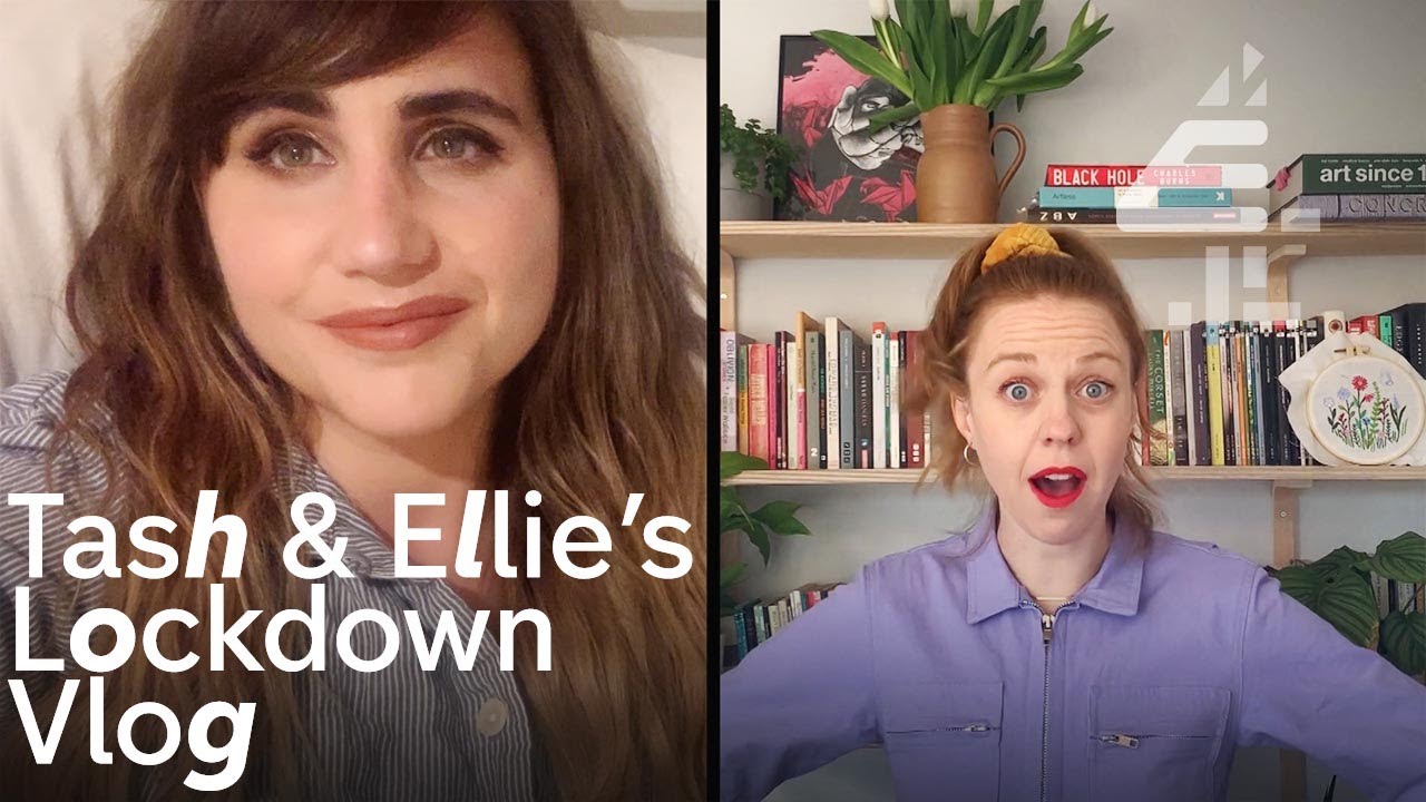 Natasia Demetriou & Ellie White's Inspirational Lockdown Vlog | Remote Comedy from the Paddock