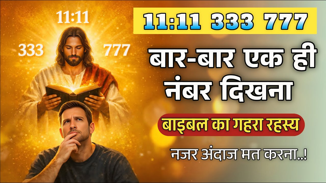 1111, 333, 777 बार-बार दिखना – Bible क्या कहती है? | Truth Revealed  #यीशु