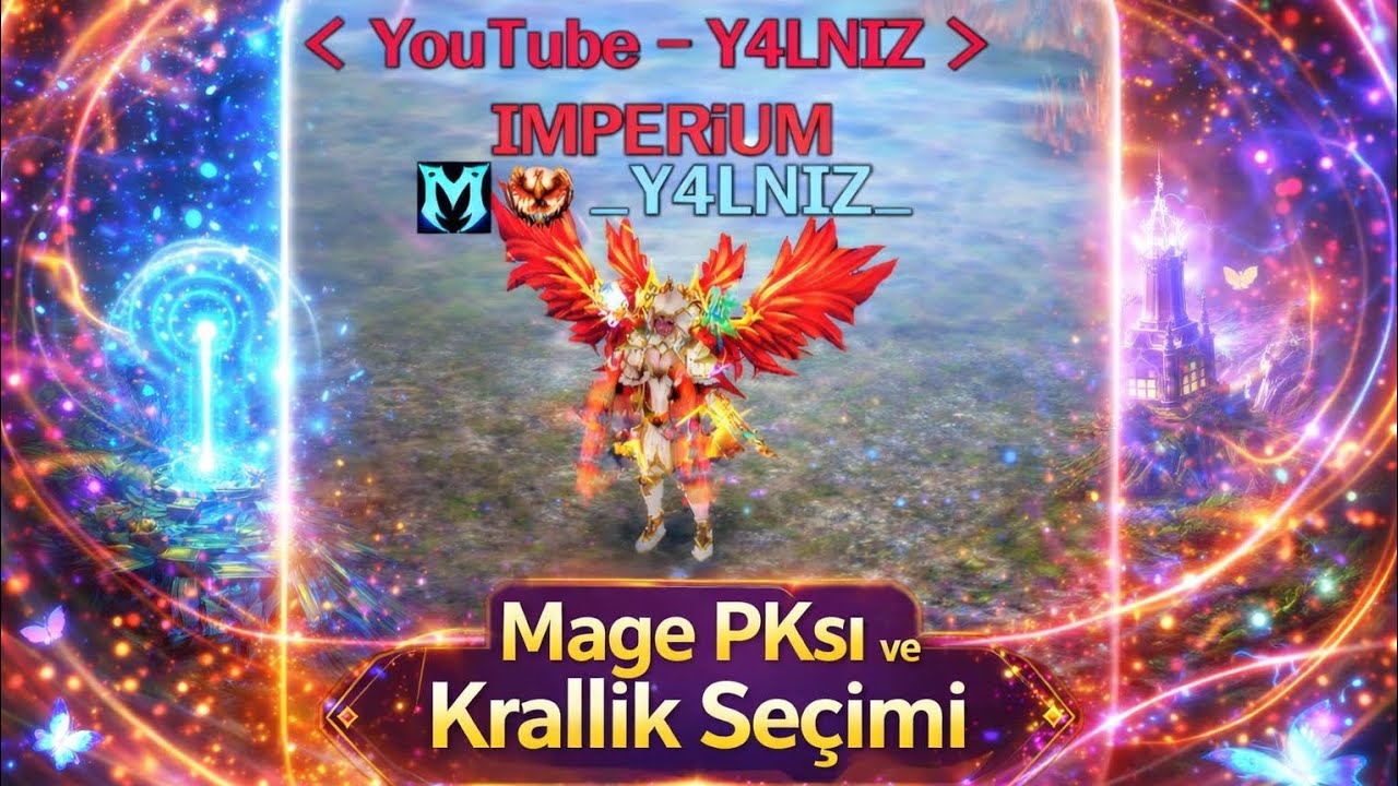Mage Party Pk ve Krallıkta Nasıl Oy Kullanılır??? #nowaonlineworld #mmorpg #pk #winter #king 