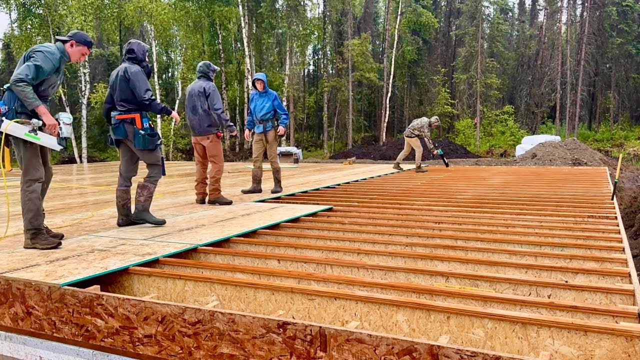 Subfloor Complete & Alaska Adventures!