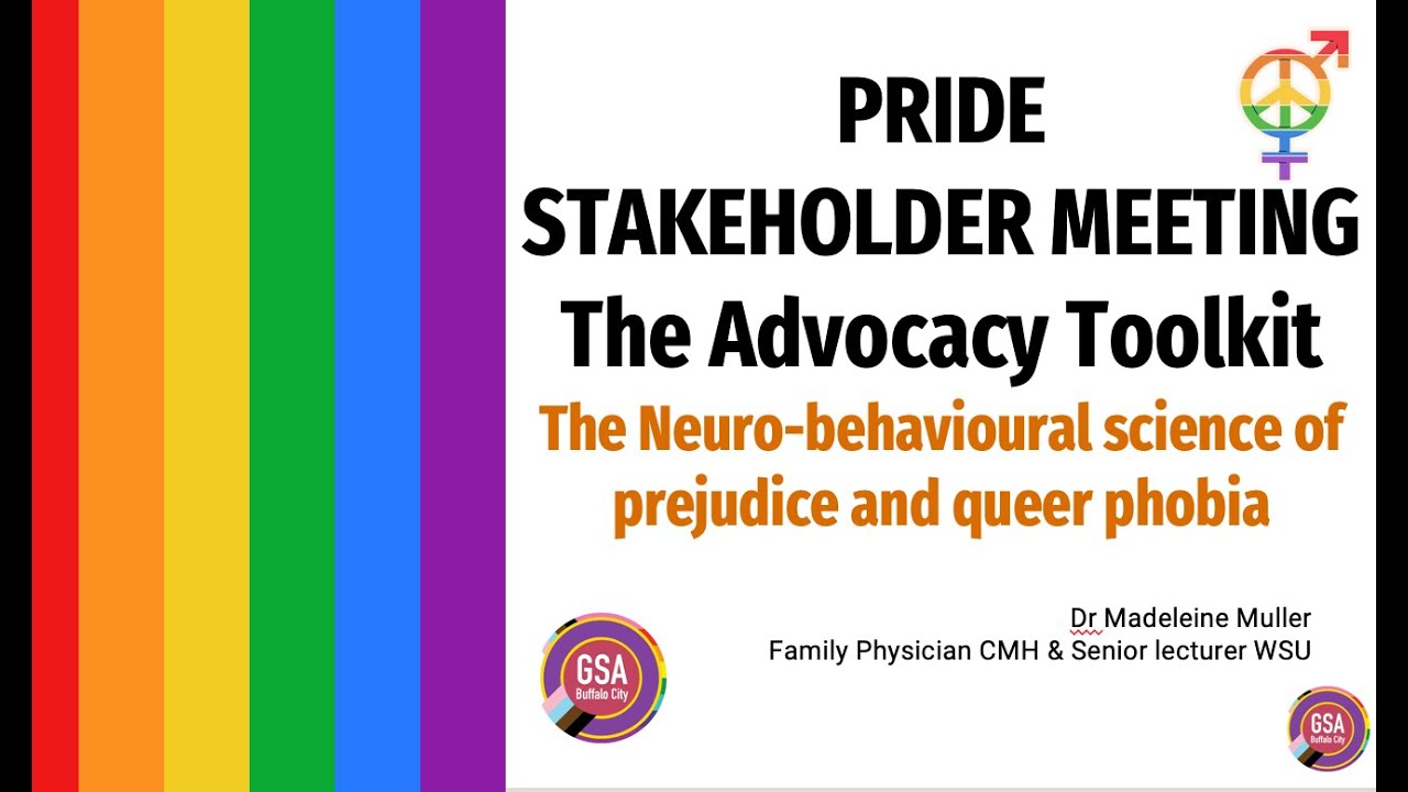 Advocacy Toolkit: The Neuro-behavioural science of prejudice and queer phobia