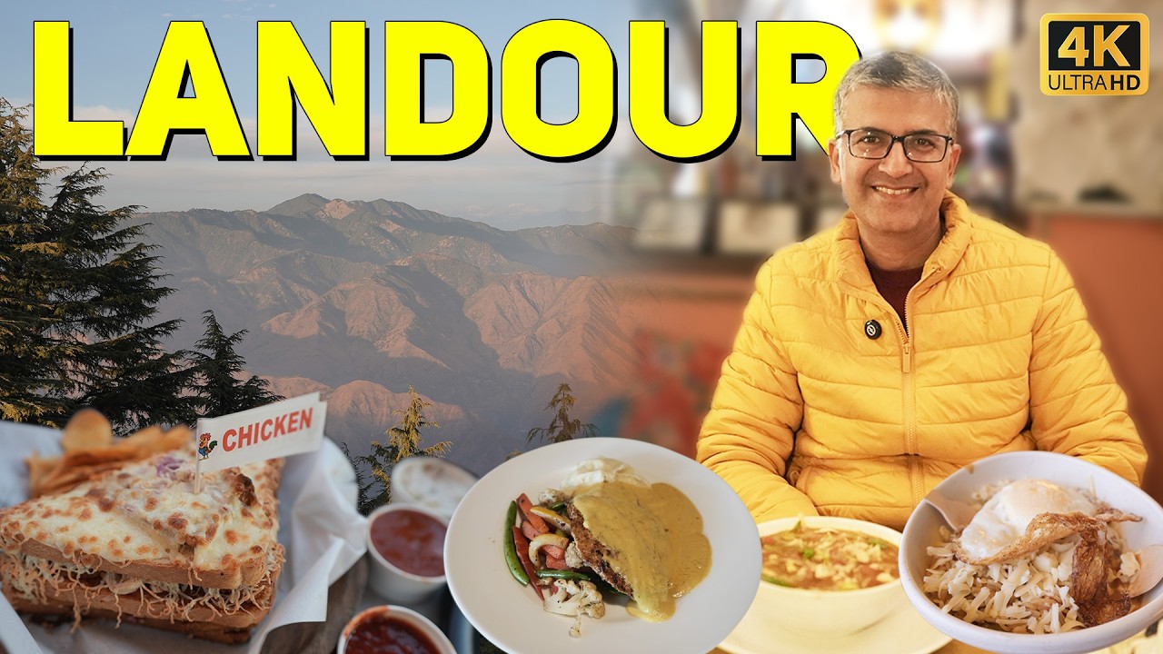 Best Landour Food Tour, UK | Matthew Wai Wai + Chicken THUKPA + Lal Tibba Winterline Viewpt + Manor