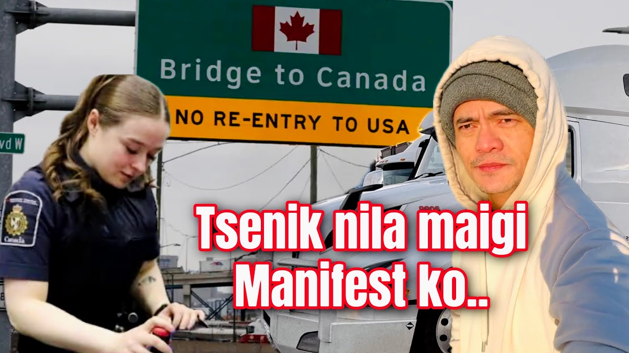 Matagal na kasi ako di tumawid sa Border nato kaya binusisi nila maigi Papeles ko #lakaytrucker 