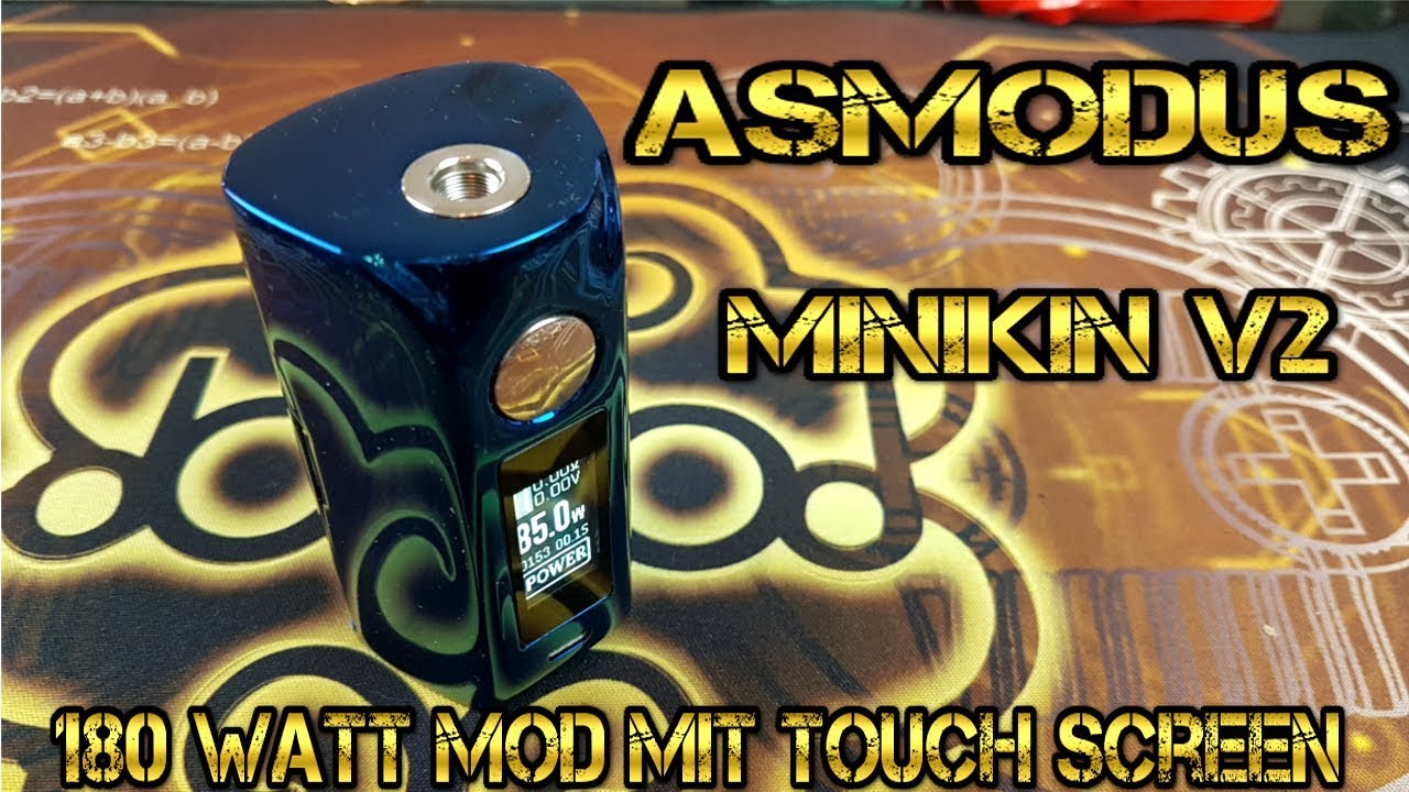 Asmodus Minikin V2 &diams; Touch Screen &diams; Review &diams; DampfKraft