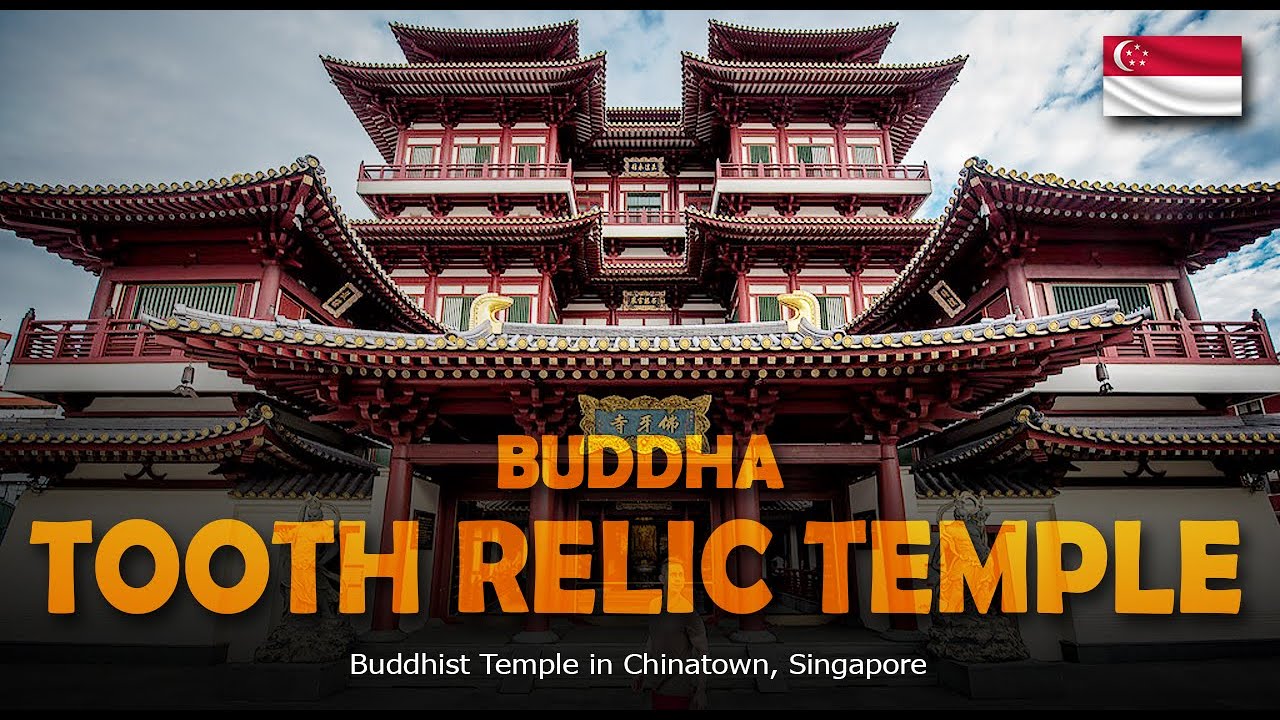 Singapore Buddha Tooth Relic Temple 🛕Chinatown | Singapore Sinhala Vlog 12