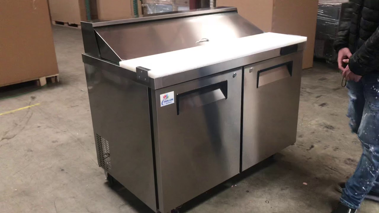 48 ins Salad Sandwich Prep Table Refrigerator RESTAURANT EQUIPMENT