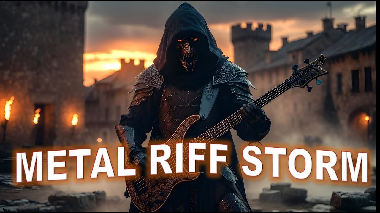 Metal Rock &ndash; Thunder Riffs & Dark Energy | Powerful Instrumental Mix