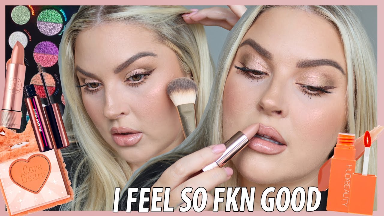 (highly requested) FEEL GOOD MAKEUP 😊 grwm soft peach glam