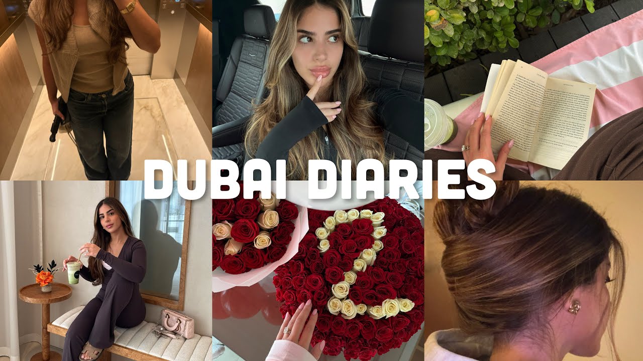 dubai diaries ❤︎ soft girl living, girly catch ups & our anniversary