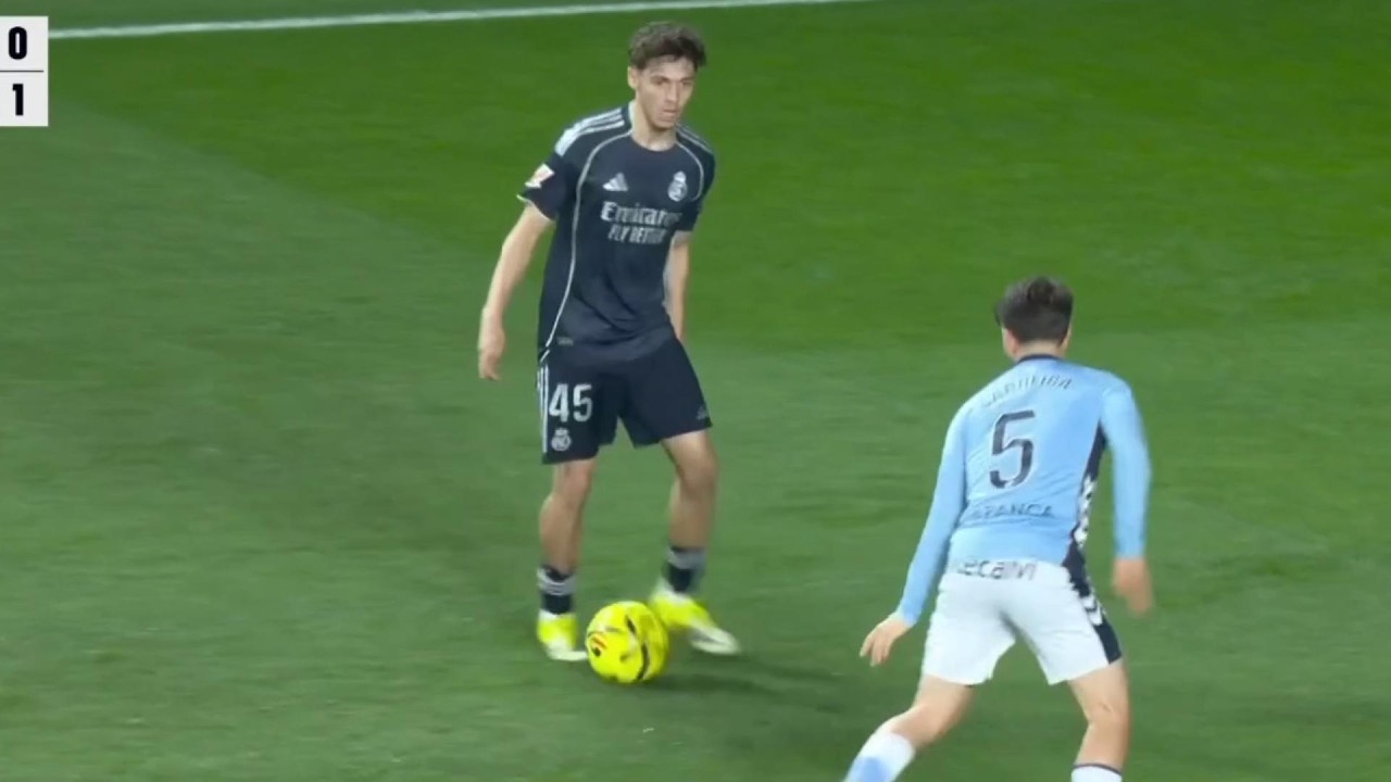 Thiago Pitarch Real Madrid vs Celta de Vigo