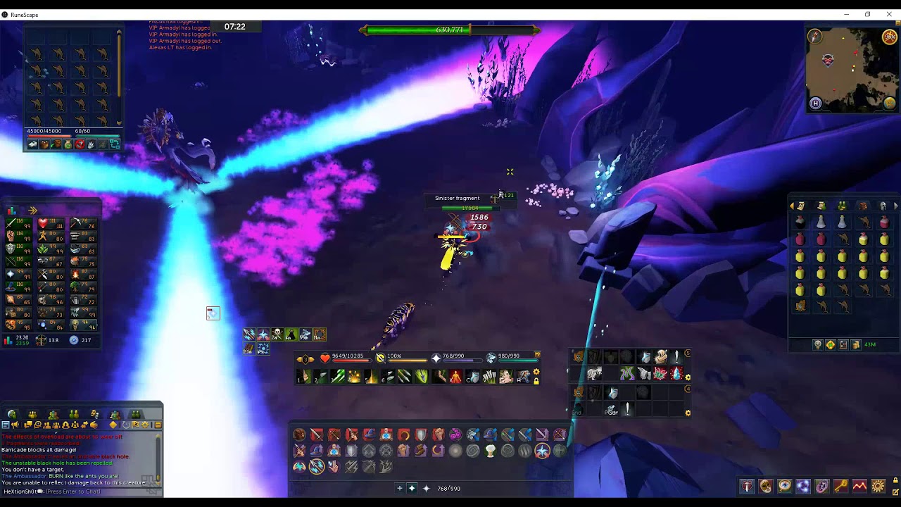 RS3 My first ever Ambassador kill solo (Ranged, Very slow)