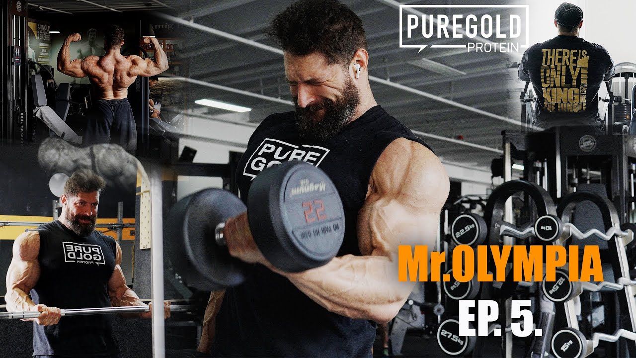 Mr. Olympia ep 5. Hát+Bicepsz edzés