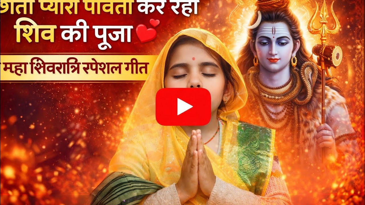 एक छोटी सी लड़की पार्वती और शिव शंकर की पूजा करती थी.... प्यारा सा महाशिवरात्रि स्पेशल गीत वीडियो ❣️