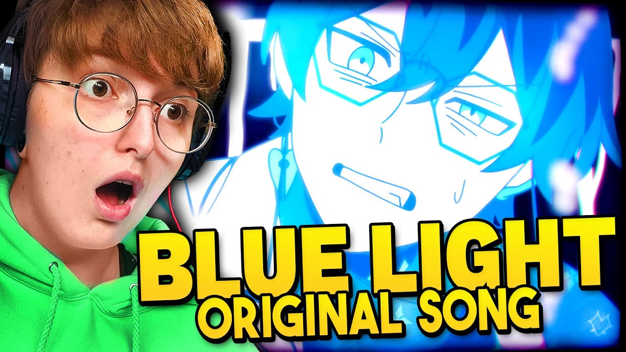 Reacting to BLUE LIGHT, NijisanjiEN's Ike Eveland's First ORIGINAL SONG!