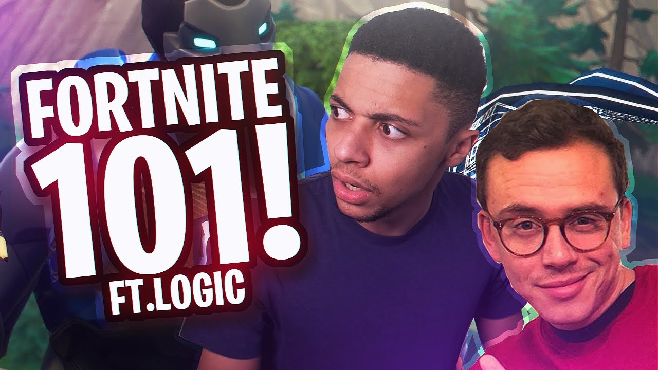 RE-LEARNING FORTNITE w/ Logic the Rapper