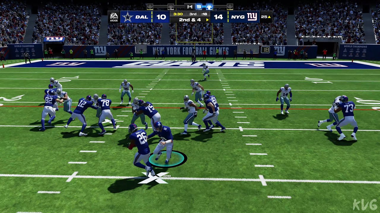 Madden NFL 24 - Dallas Cowboys vs New York Giants - Gameplay (PS5 UHD) [4K60FPS]