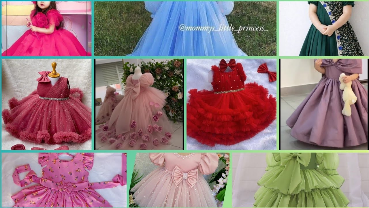 🌺🌷New baby girls frock designs #fashion#dress#design #babygirlclothes #stylish🌺