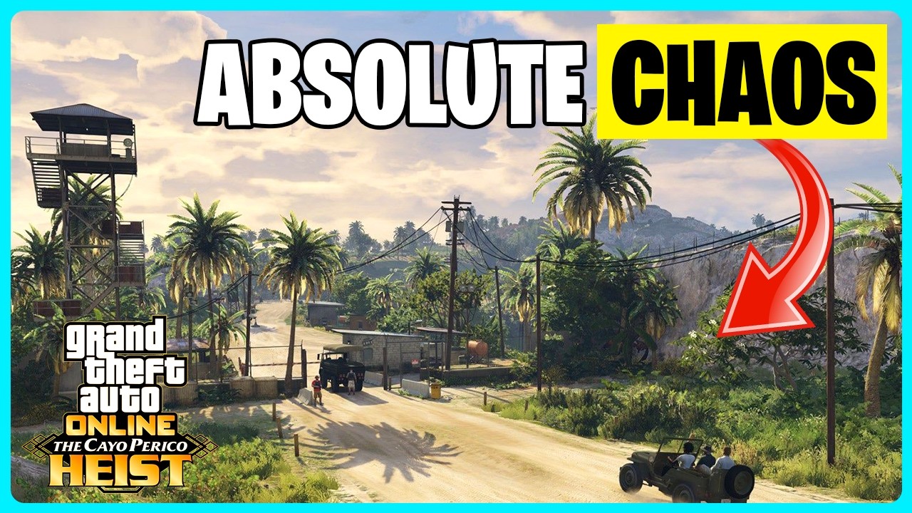 I don't know how I completed this Absolute Chaos Cayo Perico Heist in GTA Online