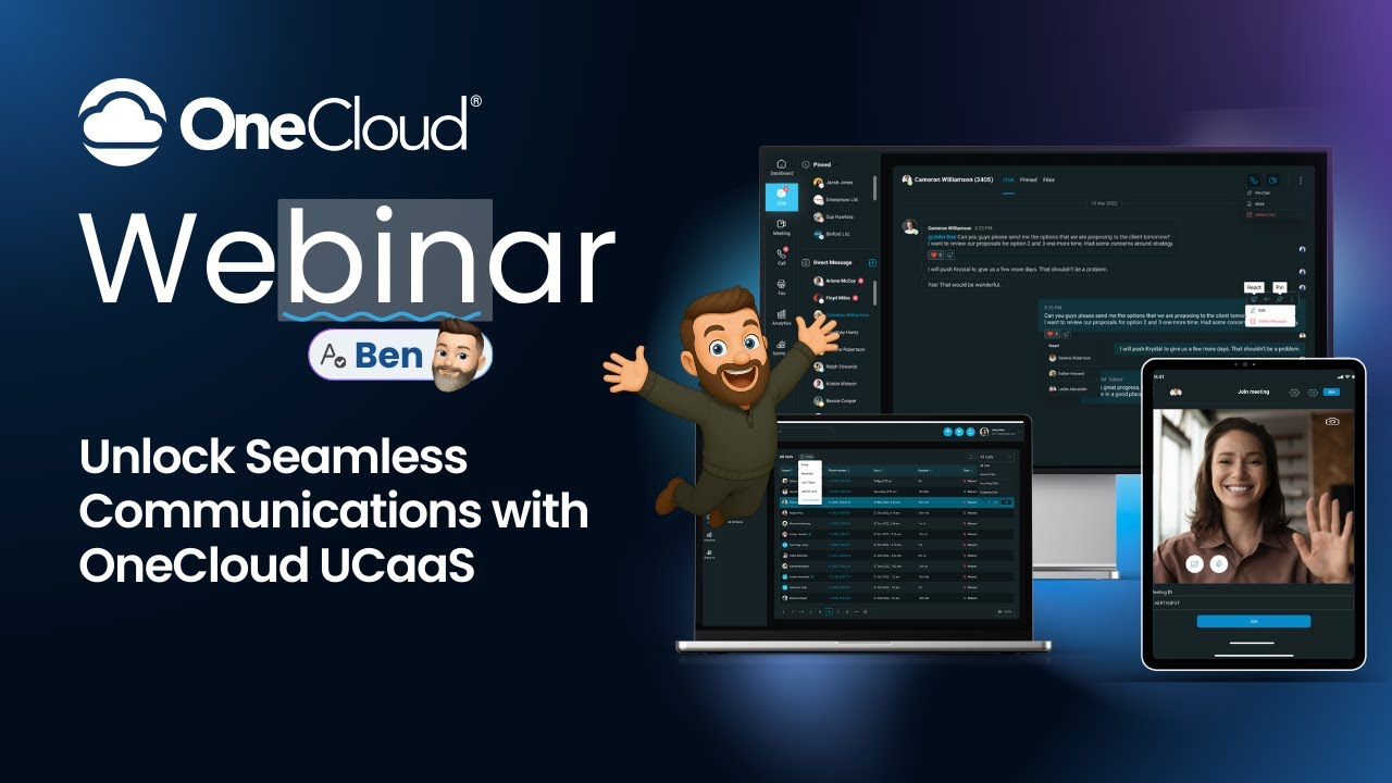 Unlock Seamless Communications with OneCloud UCaaS