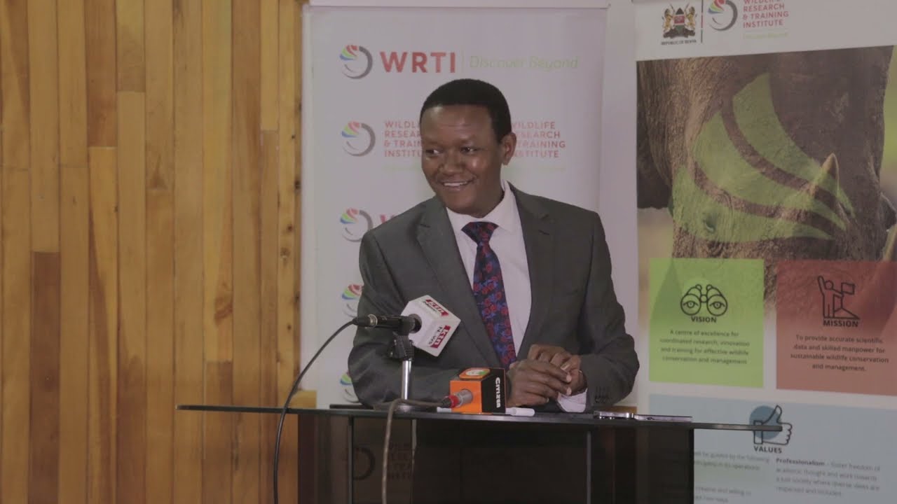 🎥 Dr. Alfred Mutua at Wildlife Research and Training Institute Naivasha